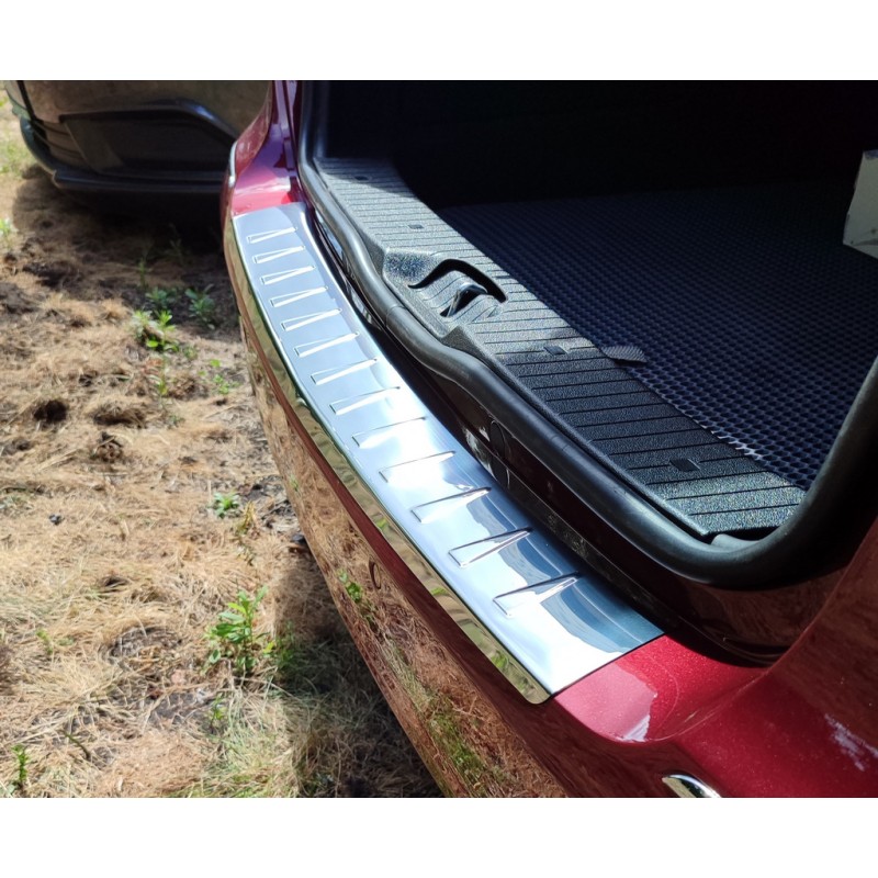 Накладка на задній бампер Carmos (нерж) для Mercedes A-сlass W169 2004-2012 рр