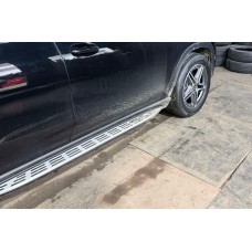 Бокові пороги (2 шт, OEM) для Mercedes GLE W167 2018- рр