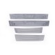 Накладки на пороги Carmos V1 (4 шт, нерж) для Hyundai IX-35 2010-2015 рр