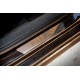 Накладки на пороги Carmos V1 (4 шт, нерж) для Volkswagen Passat B7 2012-2015рр