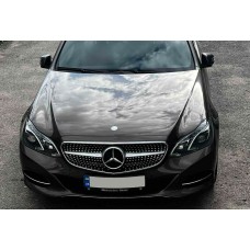 Передня решітка Diamond Silver (2013-2016) для Mercedes E-сlass W212 рр