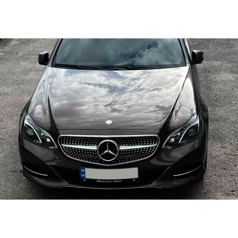 Передняя решетка Diamond Silver (2013-2016) для Mercedes E-сlass W212