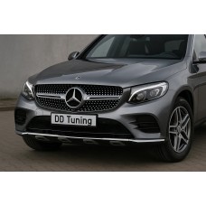 Передня решітка Diamond Silver (2015-2019) Без місця під камеру для Mercedes GLC X253