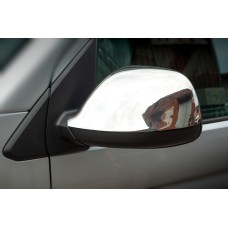 Накладки на дзеркала (2 шт, нержавіюча сталь) Carmos - Турецька сталь для Volkswagen T6