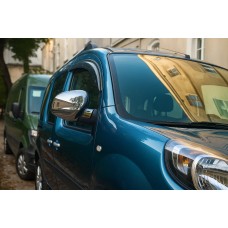 Накладки на дзеркала 2013-2019 (2 шт, ABS) Carmos – турецький пластик для Renault Kangoo рр