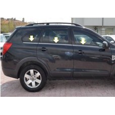 Нижня окантовка вікон (6 шт, нерж) для Opel Antara 2006-2017 рр