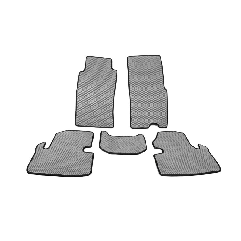 Килимки EVA (сірі) Короткий, 5 штук (передні і задні) для Nissan Patrol Y60 1988-1997 рр