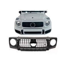 Решетка и накладки на фары G63 для Mercedes G сlass W463 2018-2024 гг