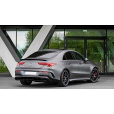 Задній дифузор з насадками (дизайн CLA45) для Mercedes CLA C118 2019- рр