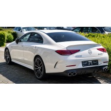 Задній дифузор з насадками (Дизайн GT53) для Mercedes CLS C257 2018- рр