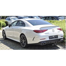 Задний диффузор с насадками (Дизайн GT53) для Mercedes CLS C257 2018- гг