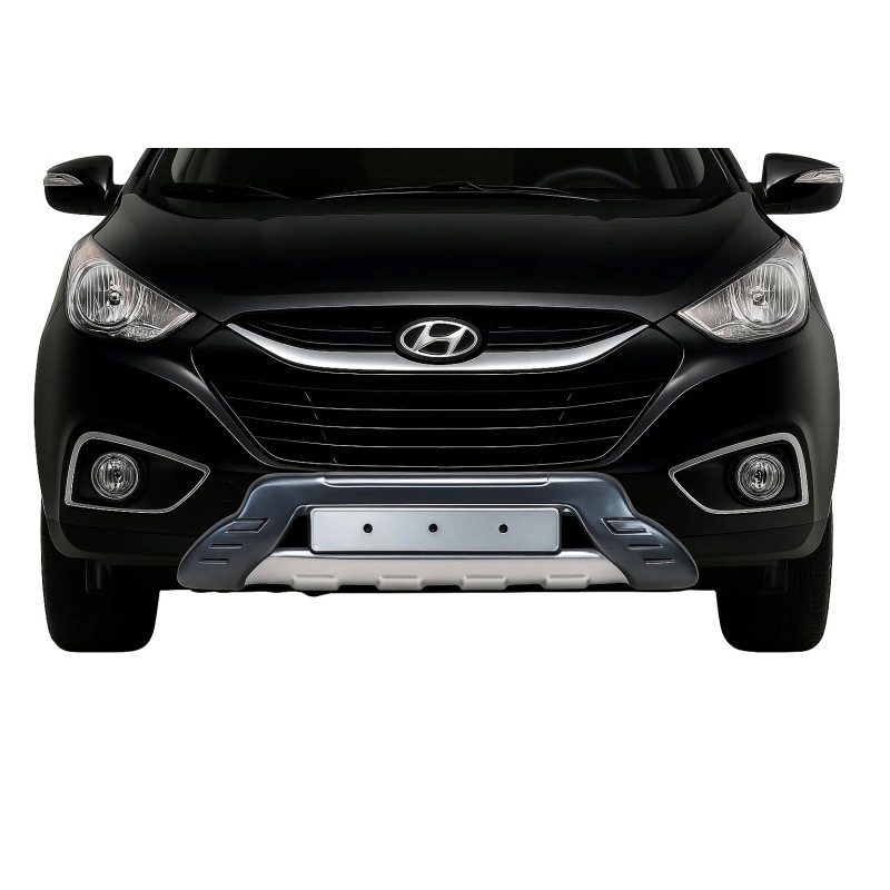 Передня пластикова накладка V3 для Hyundai IX-35 2010-2015 рр