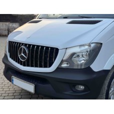 Передня решітка GT Panamericana Chrome (2013-2018) для Mercedes Sprinter W906 рр