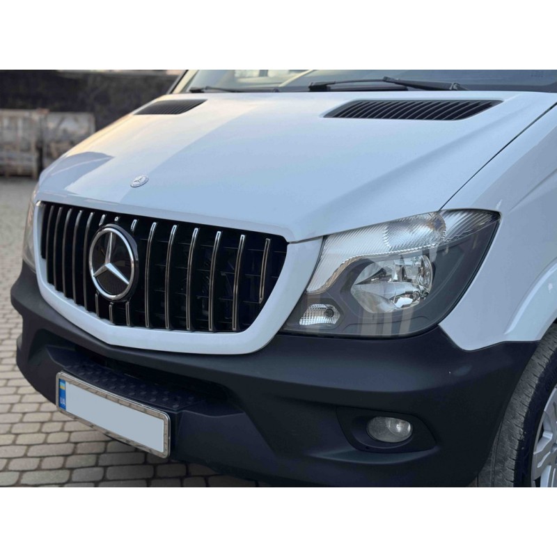 Передня решітка GT Panamericana Chrome (2013-2018) для Mercedes Sprinter W906 рр