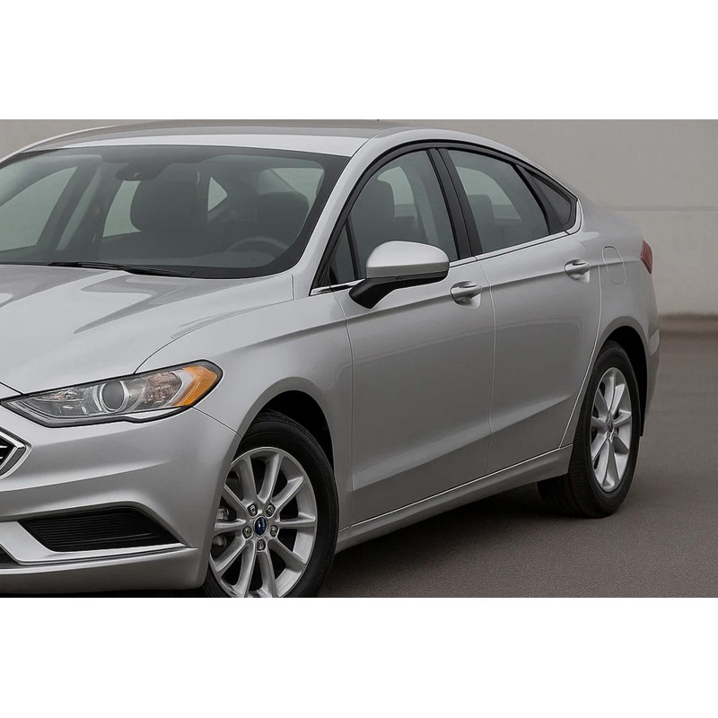 Нижняя окантовка стекол (8 шт, нерж) для Ford Fusion 2012-2020 гг