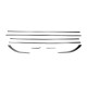 Нижня окантовка стекол (8 шт, нерж) для Ford Fusion 2012-2020 рр