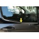 Окантовка стекол (2 шт, нержавейка) для Ford Courier 2014-2023 гг Окантовка стекол (2 шт, нержавейка) для Ford Courier 2014-2023 гг