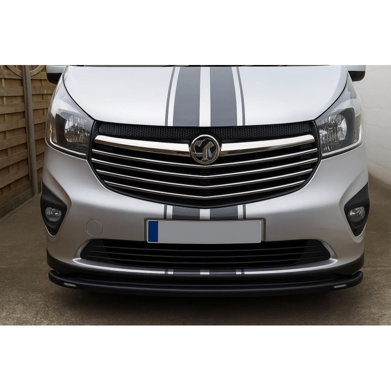 Накладки на решетку Carmos Нержавейка для Opel Vivaro 2015-2019 гг Накладки на решетку Carmos Нержавейка для Opel Vivaro 2015-2019 гг