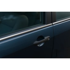 Наружняя окантовка стекол (4 шт, нерж) для Ford Focus I 1998–2005 гг