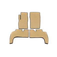Килимки EVA (бежеві) GX для Toyota Land Cruiser 80