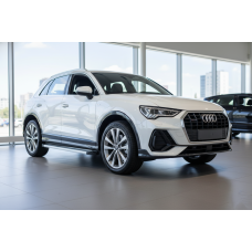 Боковые Подножки Maya V2 (2 шт., Алюминий) для Ауди Q3 2019- гг