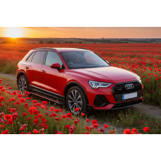 Боковые Подножки Maya Red (2 шт., Алюминий) для Ауди Q3 2019- гг