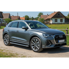 Бокові пороги Maydos V1 (2 шт., Алюміній) для Ауди Q3 2019- рр