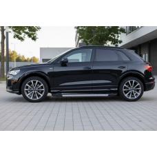 Боковые Подножки RedLine (2 шт., Алюминий) для Ауди Q3 2019- гг