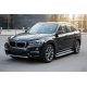 Боковые Подножки Mevsim Grey (2 шт., Алюминий) для BMW X1 F48 2015-2022 гг