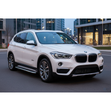Бокові пороги Maydos V1 (2 шт., Алюміній) для BMW X1 F-48 2015-2022 рр