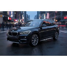 Боковые Подножки Sunrise (2 шт., Алюминий) для BMW X1 F-48 2015-2022 гг