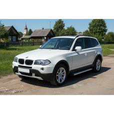 Боковые Подножки Maya V2 (2 шт., Алюминий) для BMW X3 E-83 2003-2010 гг