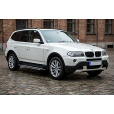 Боковые Подножки Rainbow (2 шт., Алюминий) для BMW X3 E-83 2003-2010 гг