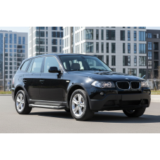 Боковые Подножки Line (2 шт., Алюминий) для BMW X3 E-83 2003-2010 гг