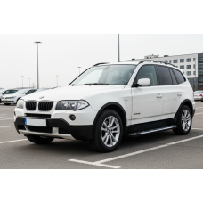 Боковые Подножки Sunrise (2 шт., Алюминий) для BMW X3 E-83 2003-2010 гг