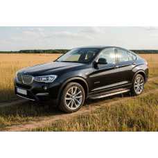 Боковые Подножки Duru (2 шт., Алюминий) для BMW X4 F-26 2014-2018 гг