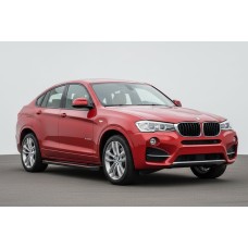 Бокові пороги Maya Red (2 шт., Алюміній) для BMW X4 F26 2014-2018 рр
