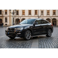 Бокові пороги Maydos V2 (2 шт., Алюміній) для BMW X4 F26 2014-2018 рр
