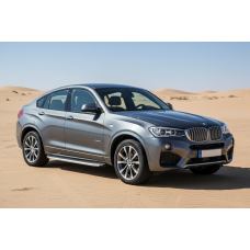 Боковые Подножки Fullmond (2 шт., Алюминий) для BMW X4 F-26 2014-2018 гг
