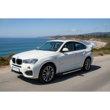 Боковые Подножки RedLine (2 шт., Алюминий) для BMW X4 F-26 2014-2018 гг