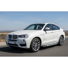 Боковые Подножки Sunrise (2 шт., Алюминий) для BMW X4 F26 2014-2018 гг