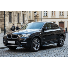 Боковые Подножки Vision New Grey (2 шт., Алюминий) для BMW X4 F-26 2014-2018 гг