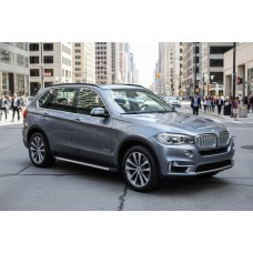 Бокові пороги Maya V1 (2 шт., Алюміній) для BMW X5 F15 2013-2018 рр