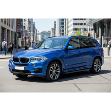 Боковые Подножки Maya Blue (2 шт., Алюминий) для BMW X5 F-15 2013-2018 гг