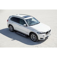 Боковые Подножки Sunrise (2 шт., Алюминий) для BMW X5 F-15 2013-2018 гг