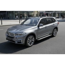 Боковые Подножки Vision New Black (2 шт., Алюминий) для BMW X5 F15 2013-2018 гг