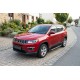 Боковые Подножки Duru (2 шт., Алюминий) для Jeep Compass 2016- гг