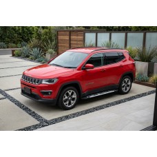 Боковые Подножки Sunrise (2 шт., Алюминий) для Jeep Compass 2016- гг