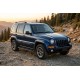 Боковые Подножки Allmond Black (2 шт., Алюминий) для Jeep Cherokee/Liberty 2002-2007 гг