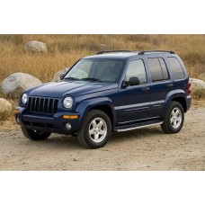 Бокові пороги Fullmond (2 шт., Алюміній) для Jeep Cherokee/Liberty 2002-2007 рр